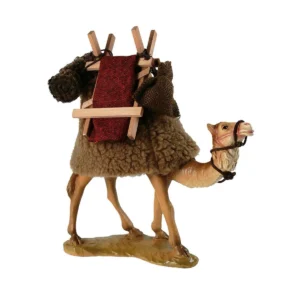 Ruco-Krippe 22 cm: Kamel mit Gepäck