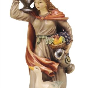 Kostner-Krippe: Hirtin