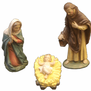 Matthias-Krippe 20 cm: 1 Familie