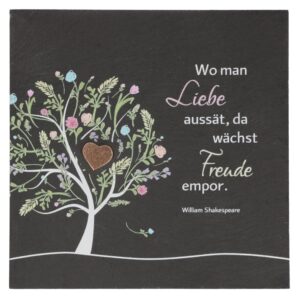 Schieferrelief: "Liebe"