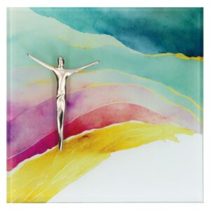 Glasrelief: "Gottes Segen"